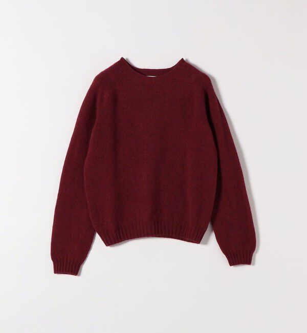 SHIPS any「【SHIPS any別注】Harley of Scotland: シェットランド クルーネック ニット 25AW」|ニット・セーター|