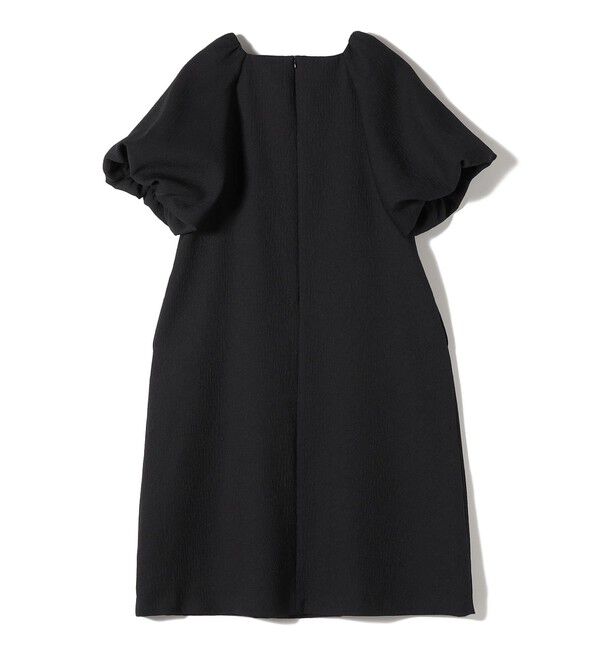 SHIPS for women「troisiemeCHACO:〈手洗い可能〉ジャカード パフ スリーブ（セレモニー対応可）」|ワンピース|