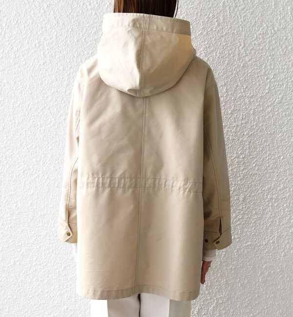 SHIPS any「SHIPS any:〈手洗い可能〉シャンブレー テントライン フード コート」|その他|