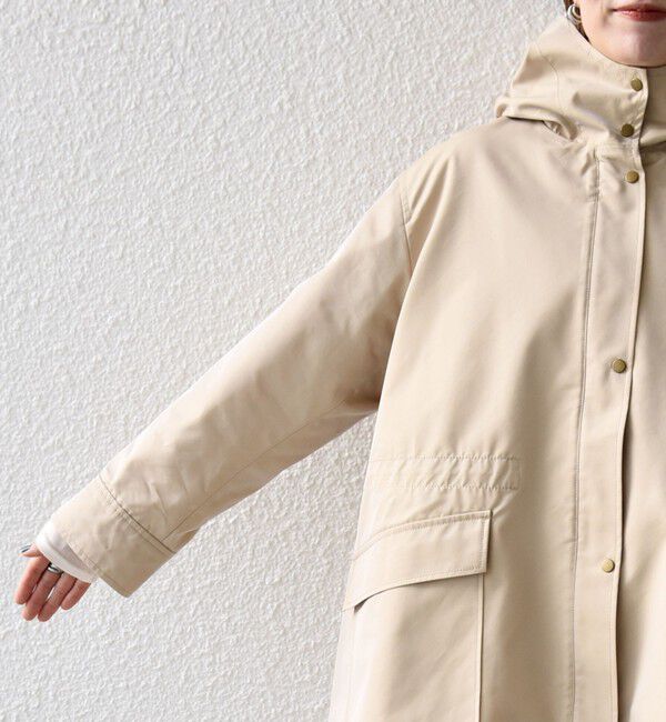 SHIPS any「SHIPS any:〈手洗い可能〉シャンブレー テントライン フード コート」|その他|