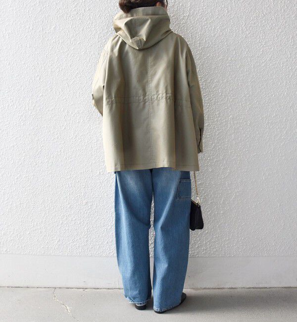 SHIPS any「SHIPS any:〈手洗い可能〉シャンブレー テントライン フード コート」|その他|