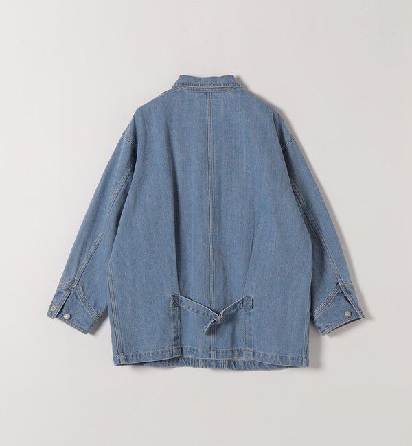 SHIPS any「SHIPS any:〈洗濯機可能〉ルーズ デニム カバーオール ジャケット［SHIPS any DENIM］」|デニムジャケット|