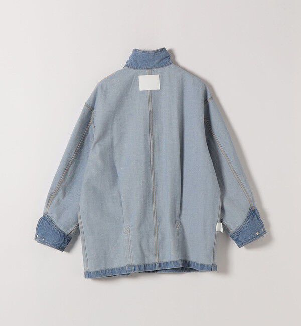 SHIPS any「SHIPS any:〈洗濯機可能〉ルーズ デニム カバーオール ジャケット［SHIPS any DENIM］」|デニムジャケット|