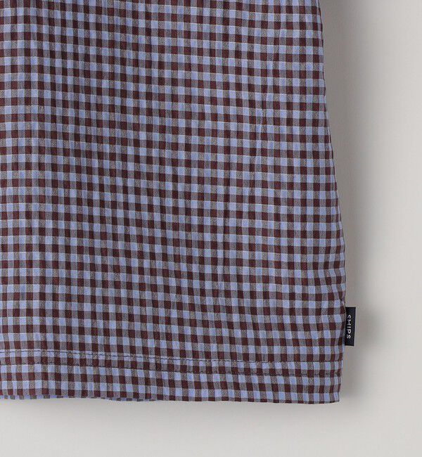 SHIPS KIDS「SHIPS KIDS:140～160cm /〈UVカット/吸水速乾〉ドライタッチ バンドカラー シャツ」|シャツ・ブラウス|