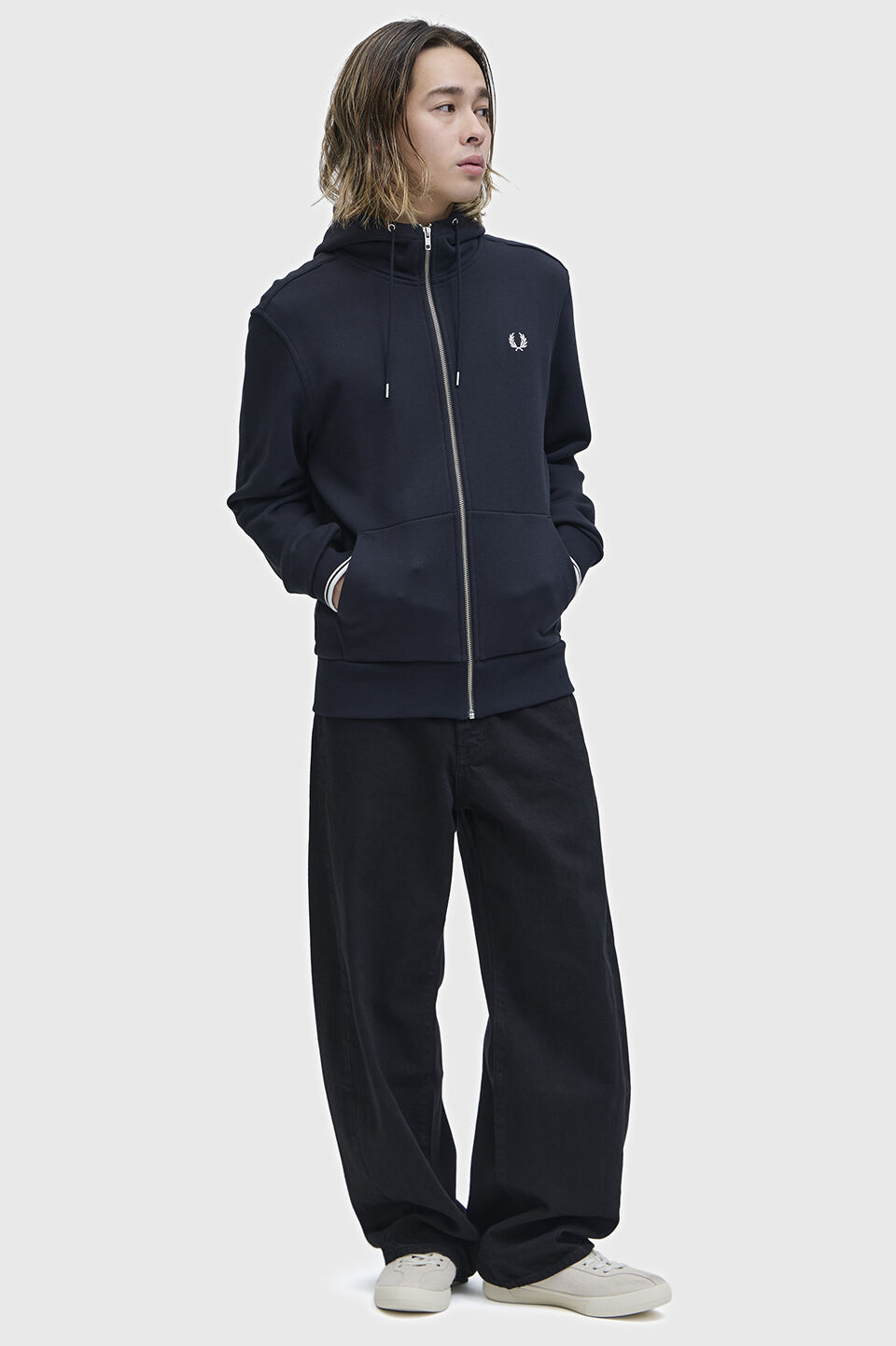 FRED PERRY 「Hooded Zip Through Sweatshirt」|スウェット・ジャージ|