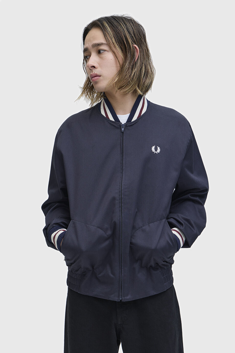 FRED PERRY 「Twill Tennis Bomber Jacket」|ブルゾン・スタジャン|