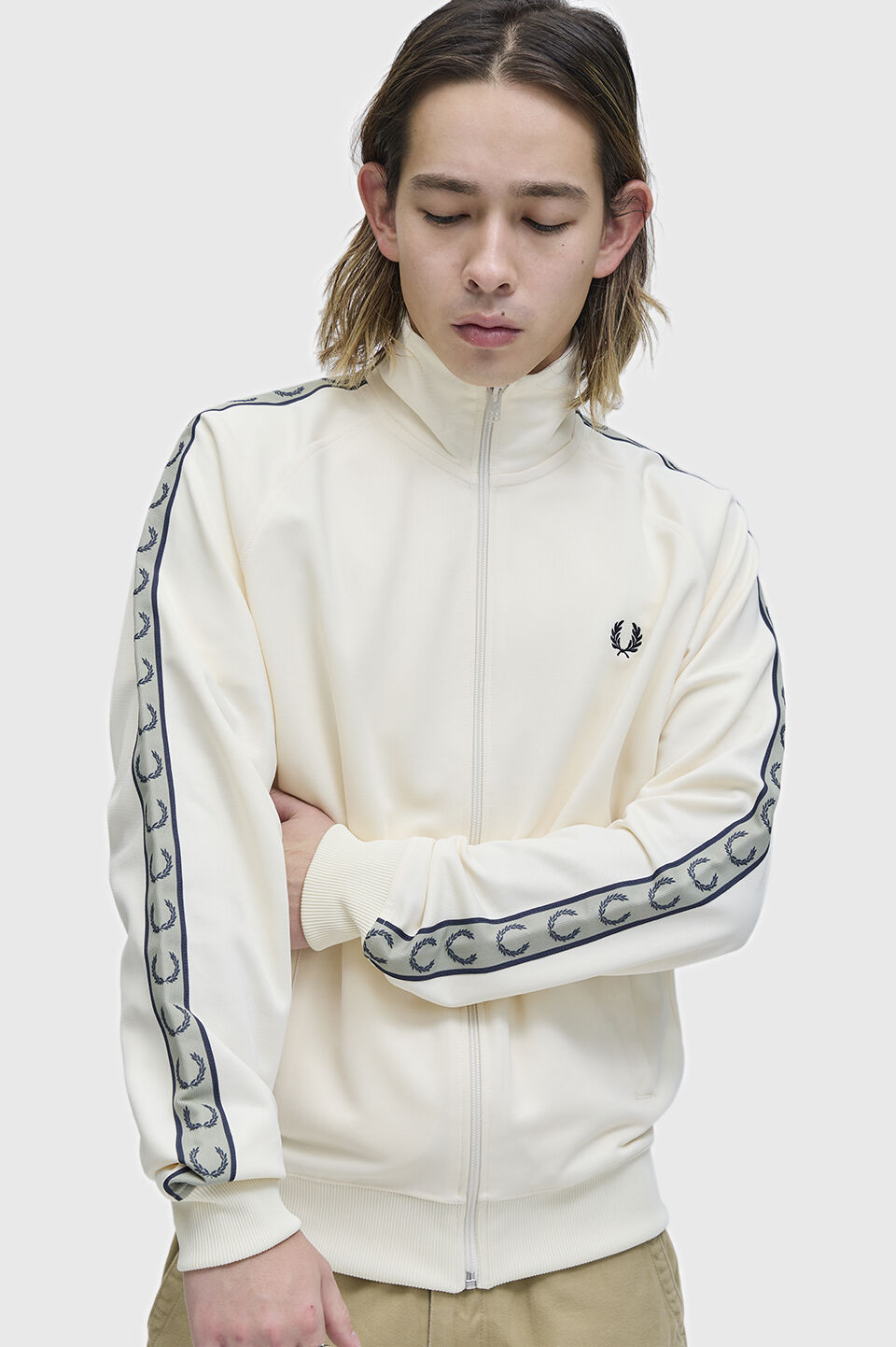 FRED PERRY 「Contrast Tape Track Jacket」|ブルゾン・スタジャン|
