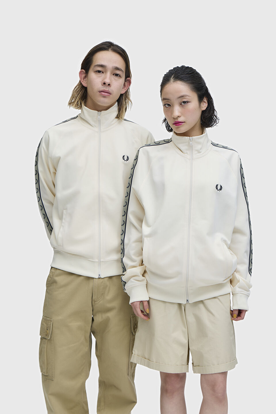 FRED PERRY 「Contrast Tape Track Jacket」|ブルゾン・スタジャン|