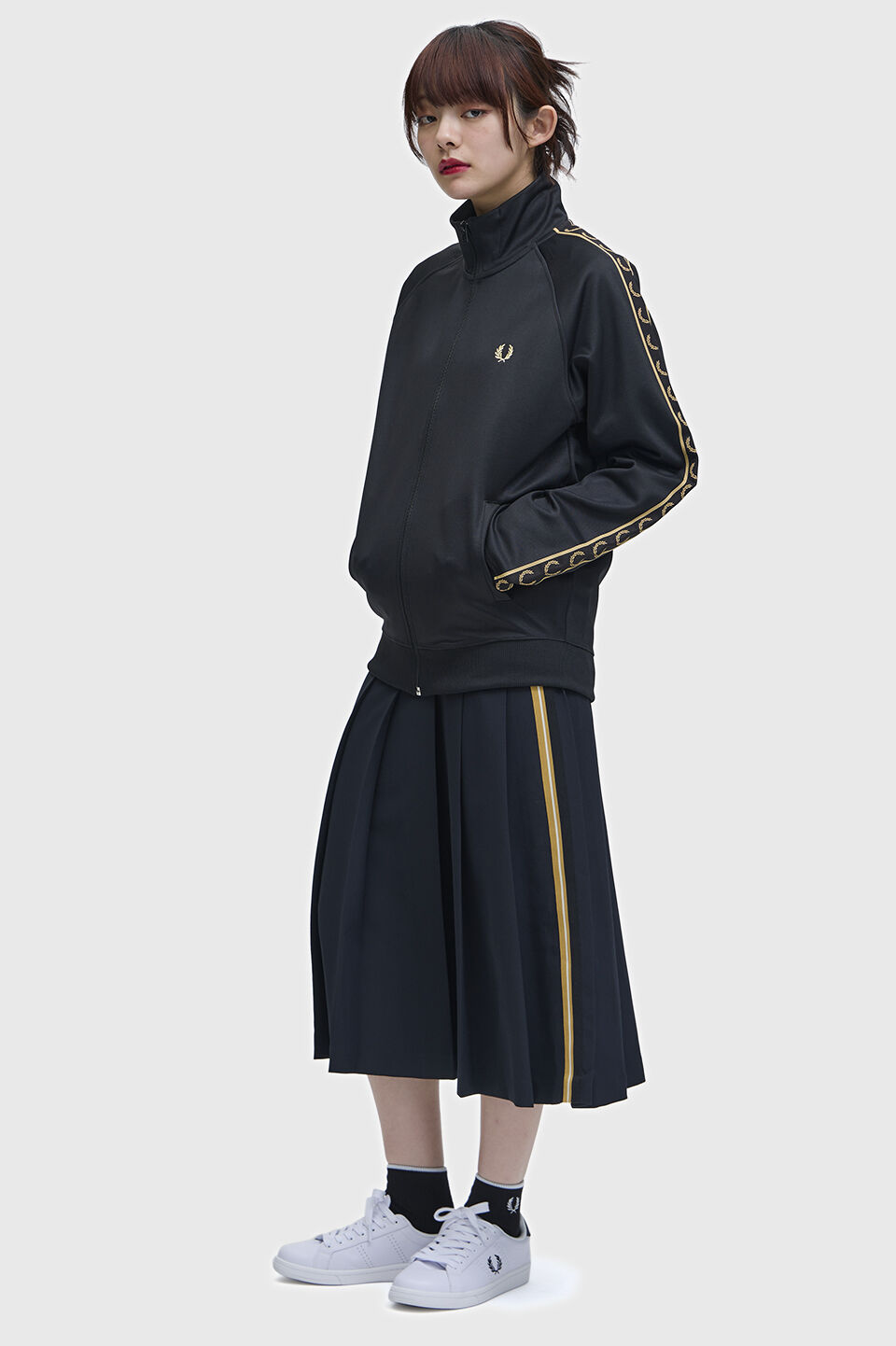 FRED PERRY 「Contrast Tape Track Jacket」|ブルゾン・スタジャン|