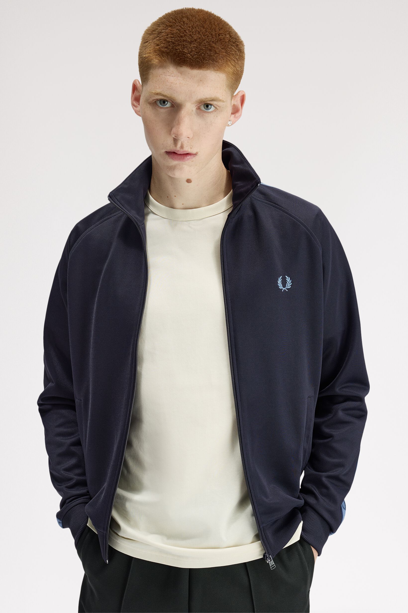 FRED PERRY 「Contrast Tape Track Jacket」|ブルゾン・スタジャン|