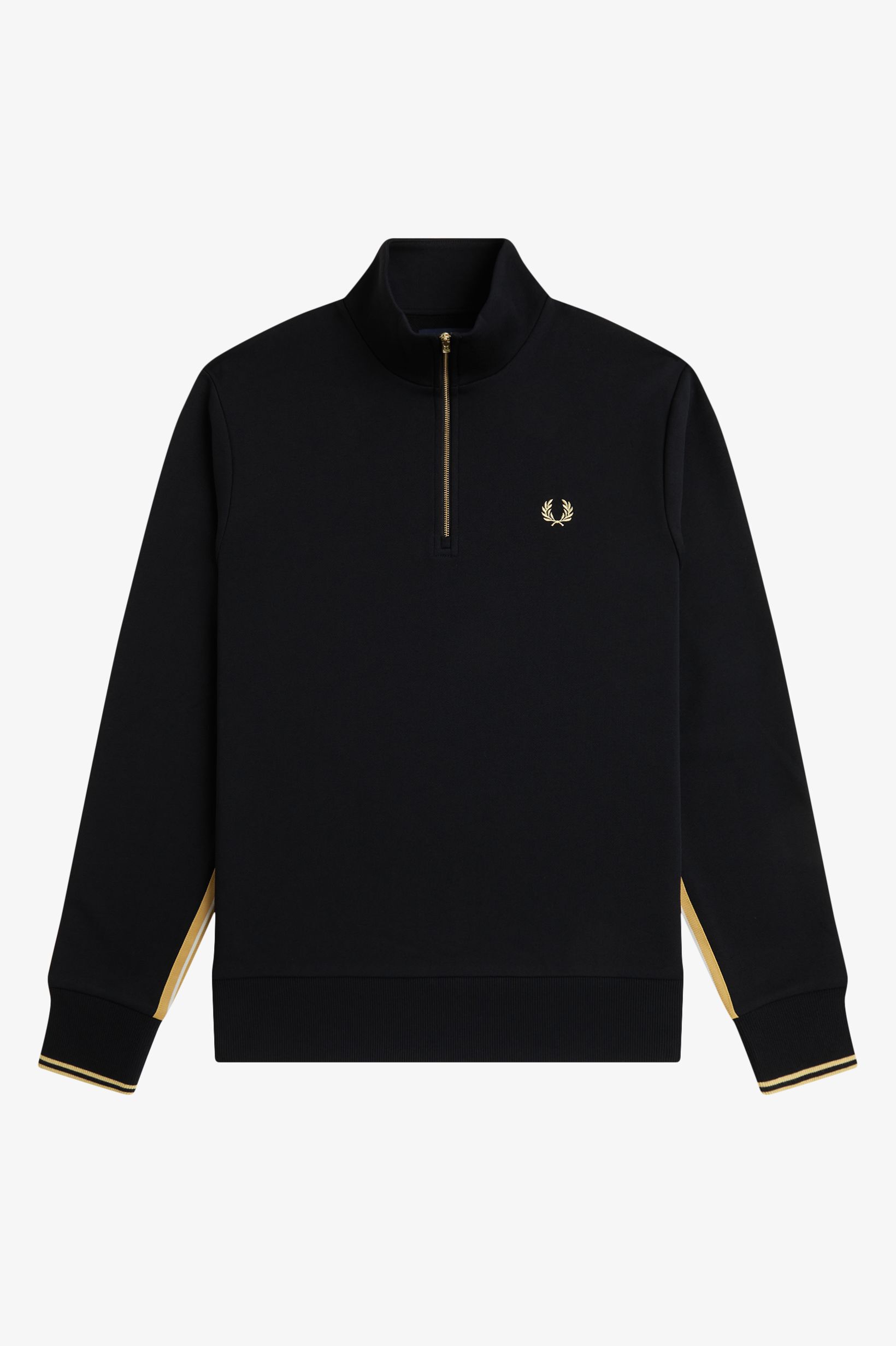 FRED PERRY 「Stripe Tape Half Zip Sweatshirt」|スウェット・ジャージ|