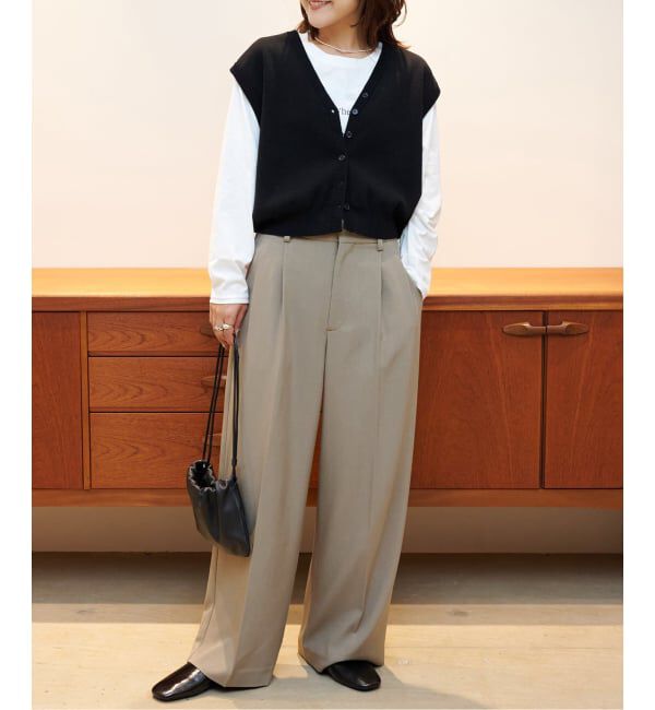 OUTDOOR PRODUCTS Usual Things「フルニードルVネックベスト」|ベスト・ジレ|