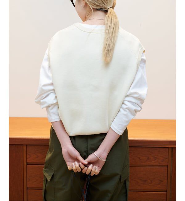 OUTDOOR PRODUCTS Usual Things「フルニードルVネックベスト」|ベスト・ジレ|