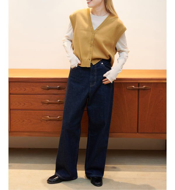 OUTDOOR PRODUCTS Usual Things「フルニードルVネックベスト」|ベスト・ジレ|