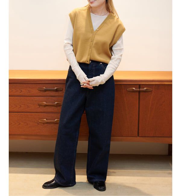 OUTDOOR PRODUCTS Usual Things「フルニードルVネックベスト」|ベスト・ジレ|