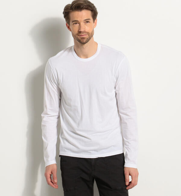 JAMES PERSE「リュクス ジャージークルーネックプルオーバー MELJ3246」|Tシャツ・カットソー|