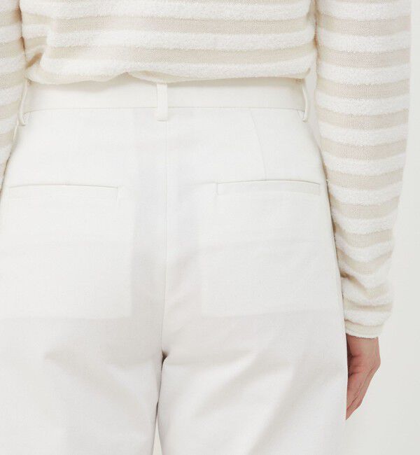GALERIE VIE「ドライコットンチノ ストレートパンツ」|チノ|