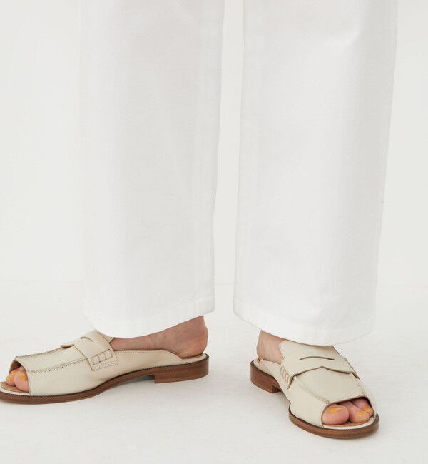 GALERIE VIE「ドライコットンチノ ストレートパンツ」|チノ|