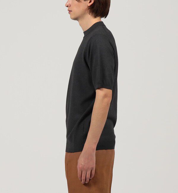 TOMORROWLAND MENS「TOMORROWLAND tricot シルクコットン モックネックプルオーバー」|ニット・セーター|