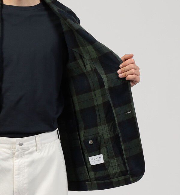 TOMORROWLAND MENS「アイリッシュリネン ローファージャケット」|テーラードジャケット|