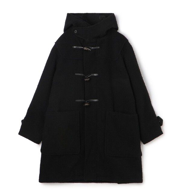 TOMORROWLAND MENS「【別注】GLOVERALL MONTY ナッピングウール ダッフルコート」|ダッフルコート|19 ブラック