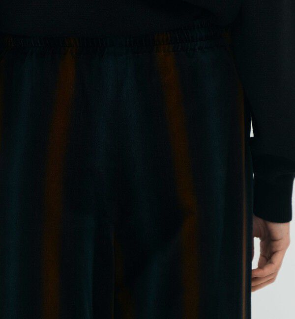 CABaN「ベロア グラデーションストライプパンツ」|チノ|