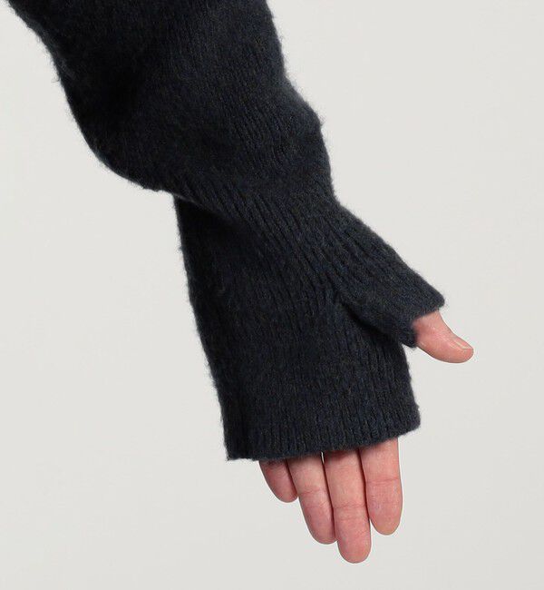 TOMORROWLAND MENS「ウールカシミヤシルク ダブルブレステッド ニットコート」|ニット・セーター|