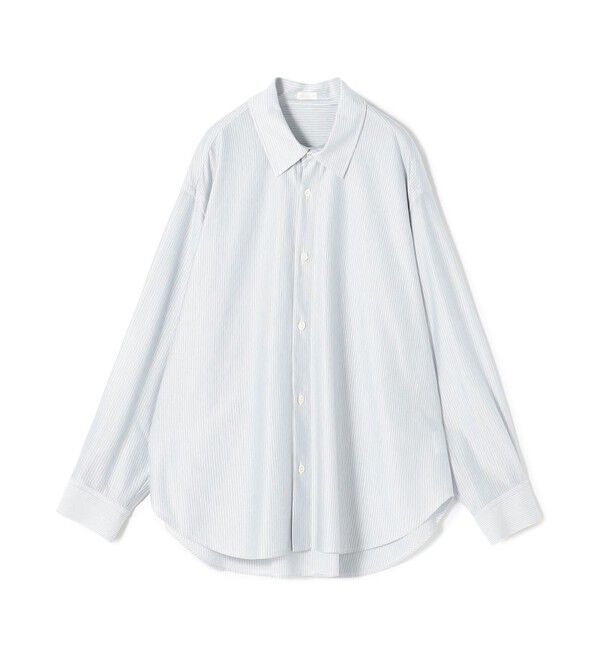 GALERIE VIE「シルキーコットン ショートレングスシャツ」|シャツ・ブラウス|62 ライトブルー系