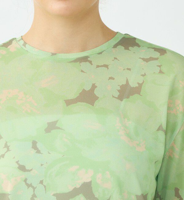 Ballsey「ピオニープリント ロングスリーブプルオーバー」|Tシャツ・カットソー|