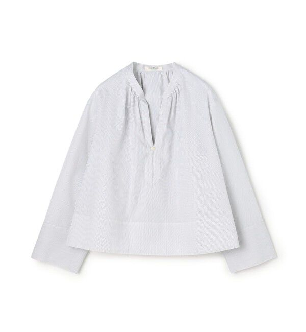 MACPHEE「コットンブロード プルオーバーブラウス」|シャツ・ブラウス|12 ホワイト系