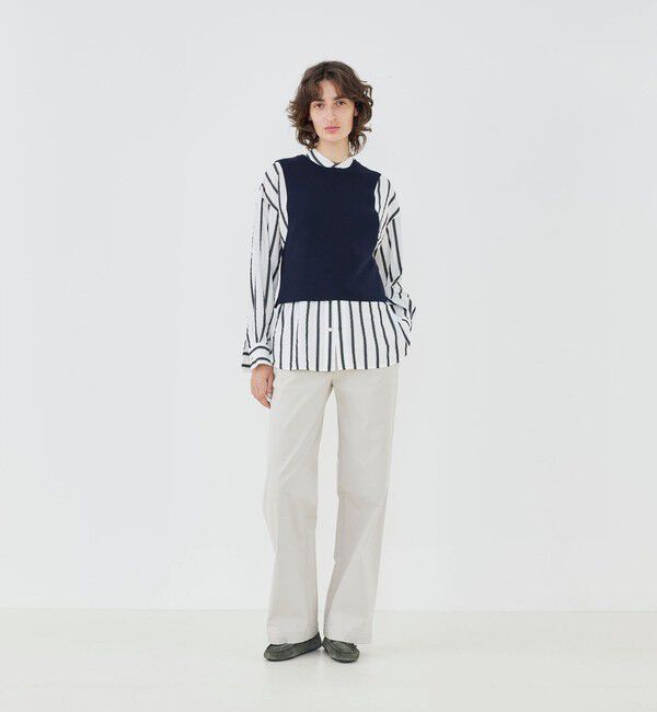 GALERIE VIE「ミラノリブ 2-wayベスト」|ベスト・ジレ|