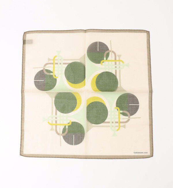 TOMORROWLAND GOODS「TOMORROWLAND コットンシルク プリントポケットチーフ」|バンダナ・スカーフ|