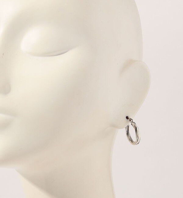 TOMORROWLAND GOODS「Nina&Jules Twisted Cable フープピアス」|ピアス|