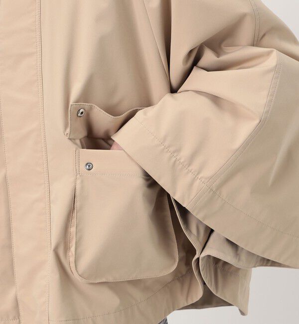 MACPHEE「ポリエステル フーデッドポンチョ」|ポンチョ・ケープ|