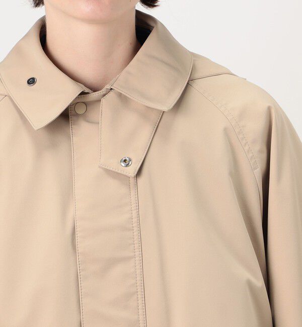 MACPHEE「ポリエステル フーデッドポンチョ」|ポンチョ・ケープ|