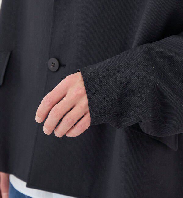 GALERIE VIE「ウォッシャブルトロピカル チェスターカラージャケット」|その他|