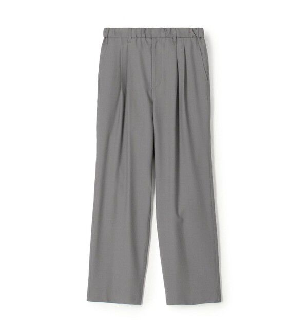 GALERIE VIE「ウォッシャブルトロピカル 2タックパンツ」|その他|17 チャコールグレー