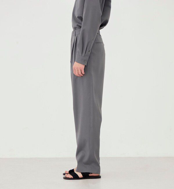 GALERIE VIE「ウォッシャブルトロピカル 2タックパンツ」|その他|