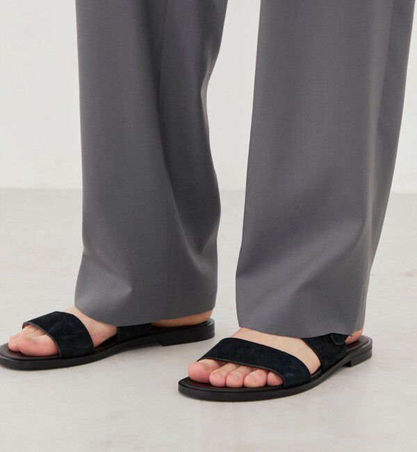 GALERIE VIE「ウォッシャブルトロピカル 2タックパンツ」|その他|