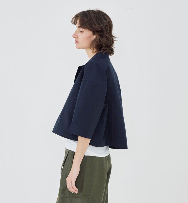 GALERIE VIE「コットンダブルフェイス ショートジャケット」|その他|