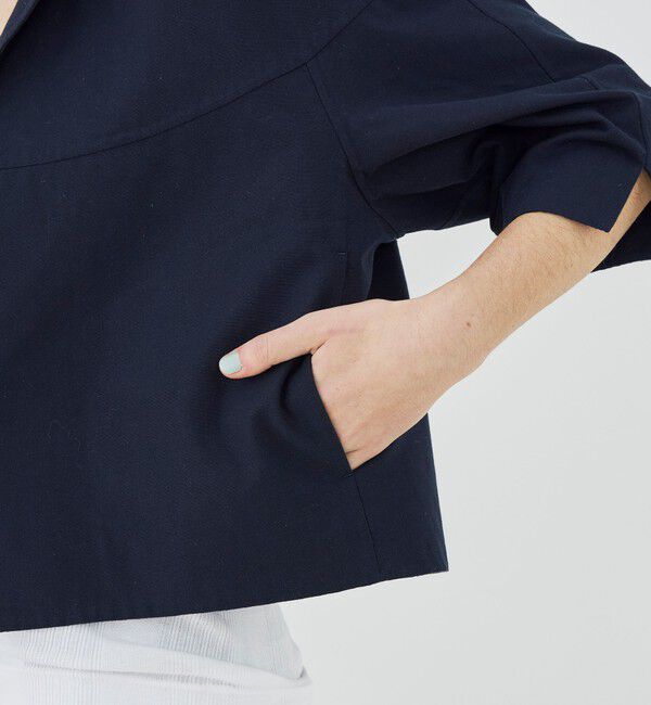 GALERIE VIE「コットンダブルフェイス ショートジャケット」|その他|