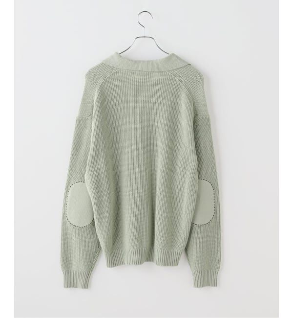 JOINT WORKS「スリーブ パッチ スキッパーニット / Sleeve Patch Skipper Knit」|ニット・セーター|