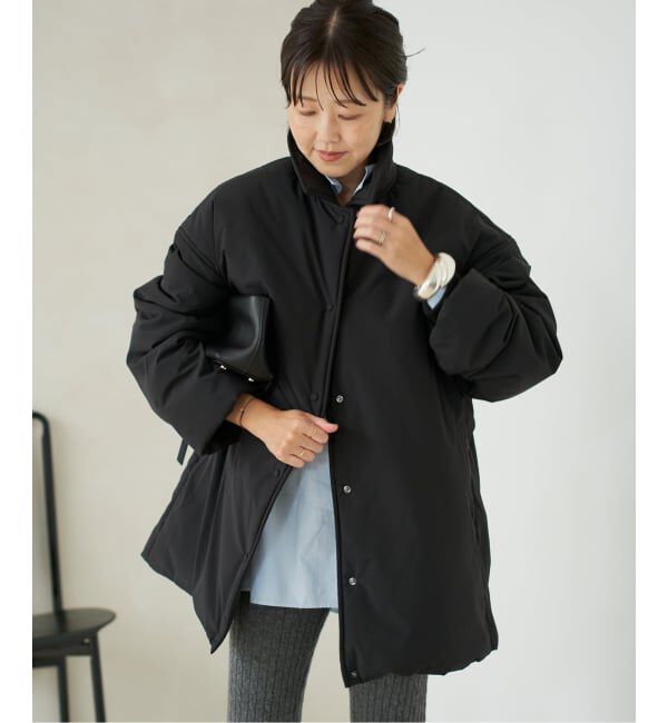 Plage「《WEB限定追加》撥水tailored puff コート 3」|その他|