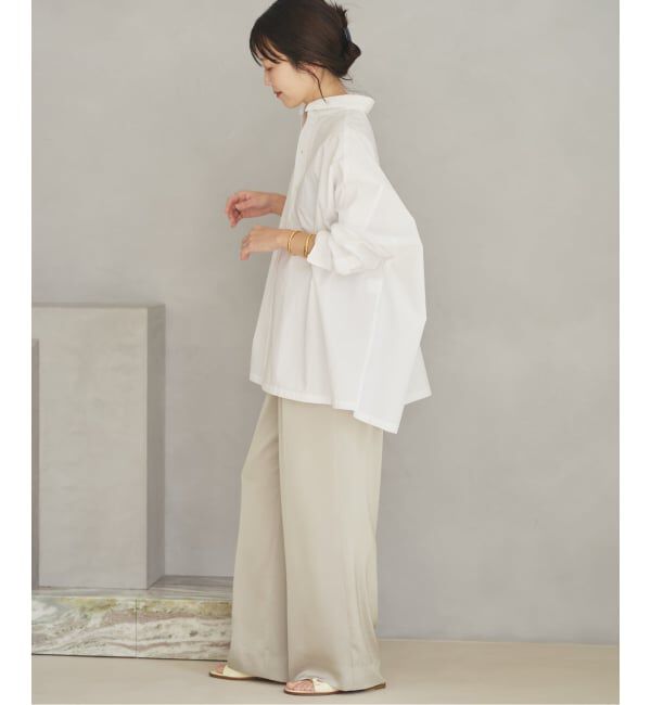 Plage「《追加》dull satin relax パンツ」|その他|