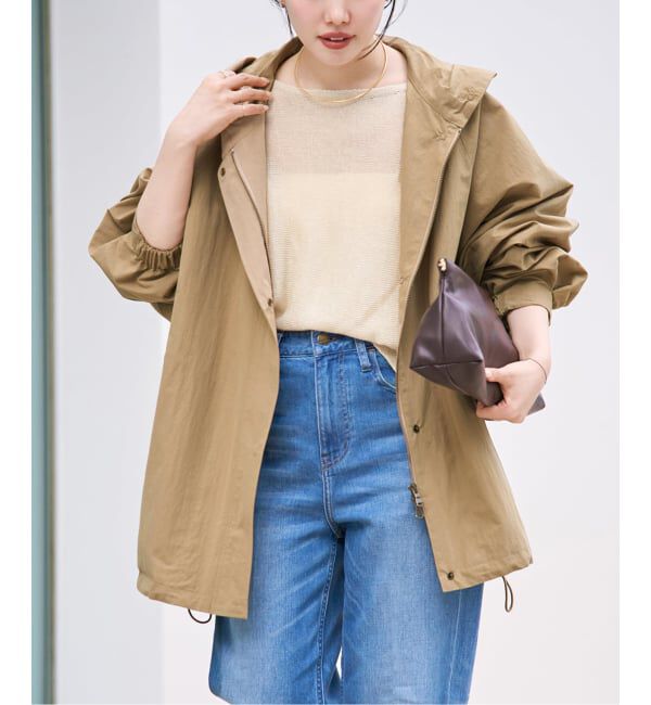 Plage「撥水 co/ny hoodie mods ブルゾン」|その他|