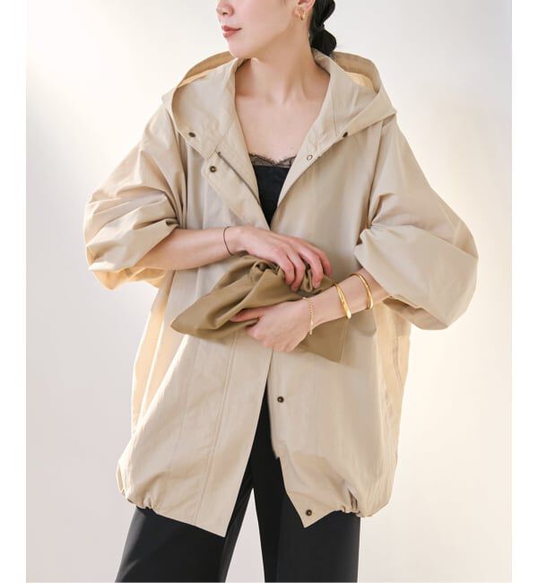 Plage「撥水 co/ny hoodie mods ブルゾン」|その他|