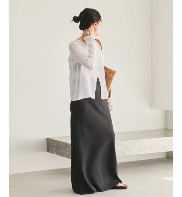 Plage「《追加予約》LES ATELIERS FRANCAIS DE CONFECTION 別注 OPEN BTN 2WAY ブラウス 2」|シャツ・ブラウス|