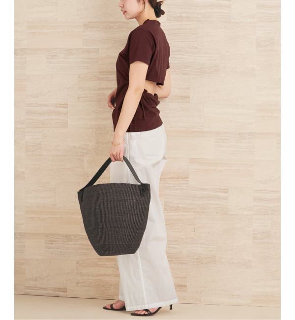 Plage「《予約》CURRENTAGE / カレンテージ 別注 BACK OPEN トップス」|Tシャツ・カットソー|