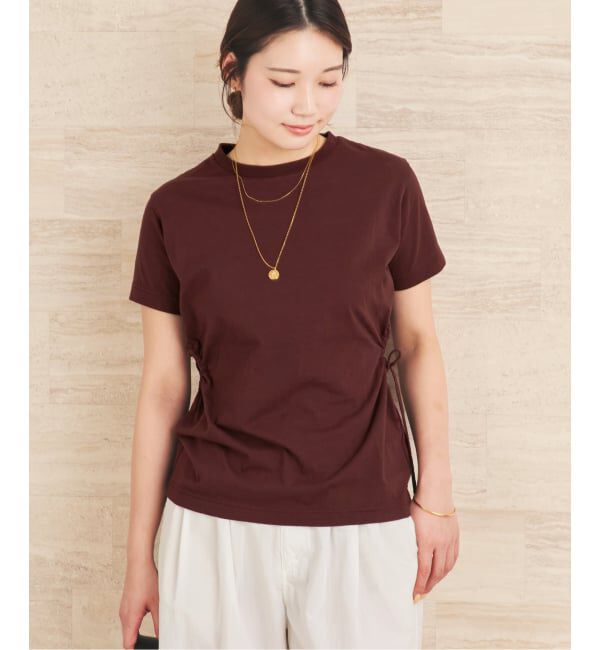 Plage「《予約》CURRENTAGE / カレンテージ 別注 BACK OPEN トップス」|Tシャツ・カットソー|