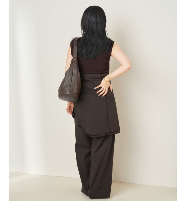 Plage「《予約》LE PETIT PULLE / ル プティ プレ 別注 VN SLEEVLESS プルオーバー」|ニット・セーター|